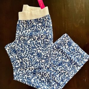 NEW WITH TAGS Lilly Pulitzer Beach palazzo pants in oyster bay blue!